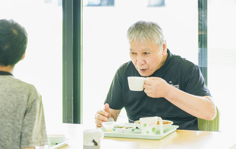 給食の様子